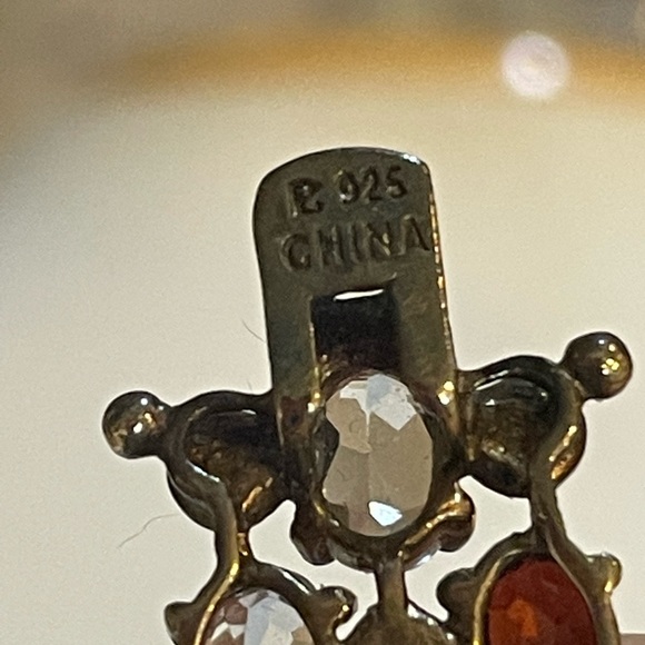 925 & multi color gems - Picture 9 of 10